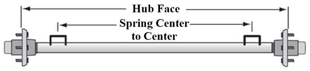 Everything for trailers, RVs and trucks and more - Replacement For Axle Trailer 2000# 49