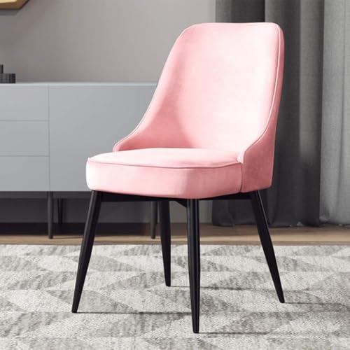 Chaise en velours avec dossier chic pour coiffeuse et salon élégant