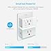 Kasa Smart Plug Ultra Mini 15A, Smart Home Wi-Fi Outlet Works with Alexa, Google Home & IFTTT, No Hub Required, UL Certified, 2.4G WiFi Only, 1-Pack(EP10), White