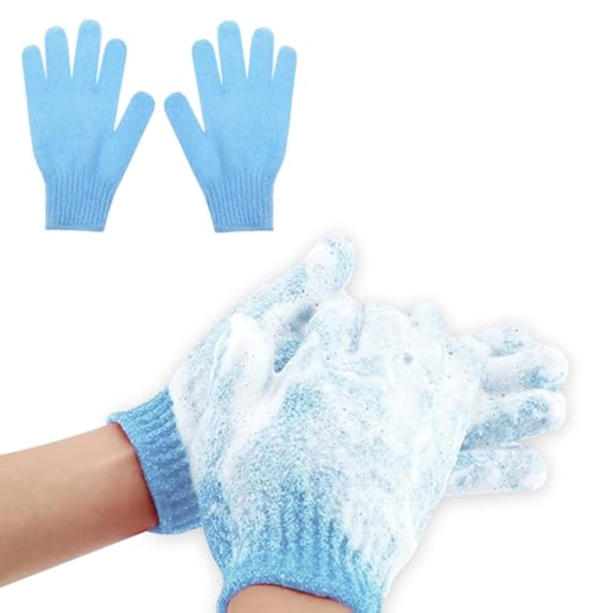 Deep Cleansing Exfoliating Gloves, Body Scrub Mitts