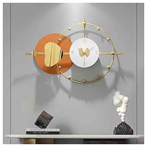 Grande horloge murale design minimaliste pour habiller votre salon moderne