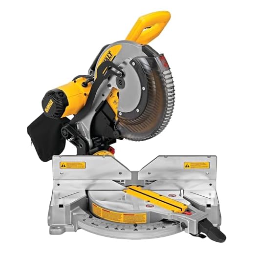 DEWALT Miter Saw, 12-Inch, Double Bevel, Compound, XPS Cutline, 15-Amp (DWS716XPS)