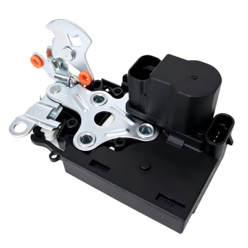 Image of HiSport 15110511 Rear Trunk Door Latch - Replace 931-298 15159269 | Compatible with Buick Rainier Chevy Trailblazer EXT GMC Envoy XL Envoy XUV Isuzu Ascender Oldsmobile Saab 9-7x 2002-2009