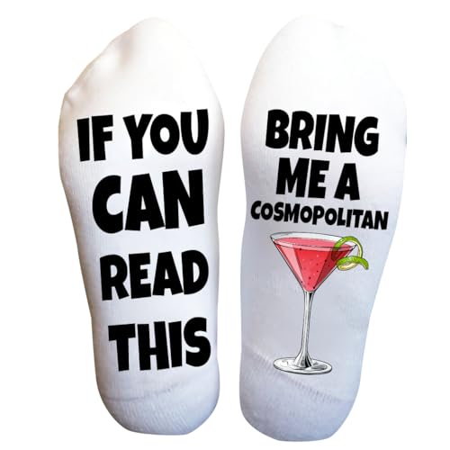 Bring Me a Cosmopolitan Socks – Funny Cocktail for Men & Women