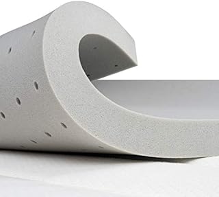 BedStory 2 Inch Memory Foam Mattress Topper, Bamboo Charcoal Infused Queen Size Bed