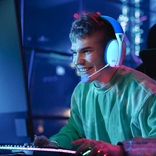 Redragon H848 BT Wireless Gaming Headset - Lightweight - 7.1 Surround Sound - 40MM Drivers - Detachable Microphone - Multi Platforms for PC, PS5/4/3, Switch, Mobile - Image 7