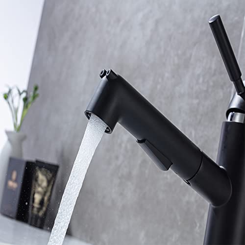 Robinet de lavabo 2 fonctions avec mitigeur de pulvérisation extractible efficace - 5