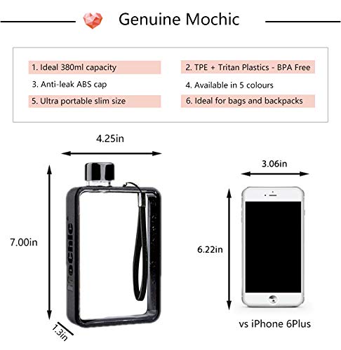 Mochic A5Water Bottle Flat Portable Tazza da