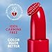 COVERGIRL Clean Lip Color, Romance Mauve, Satin Finish, Squalane, Avocado & Aloe, Carmine-Free, Non-Drying, 0.12oz