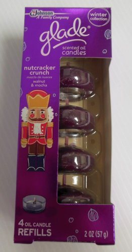 Glade Scented Oil Candles - Nutcracker Crunch