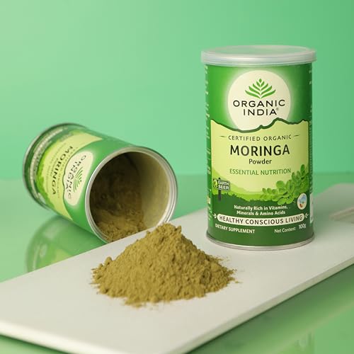 Organic India Moringa Powder - 100 g - Image 6