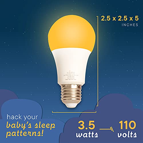 Nite-Nite Light Bulb. Natural Baby Sleep Aid. Promotes Healthy Sleeping Habits For Baby And Mother | Certified By The National Parenting Center. (E26 (Standard)) Pack Of 1 (Pack Of 1) #TOP3