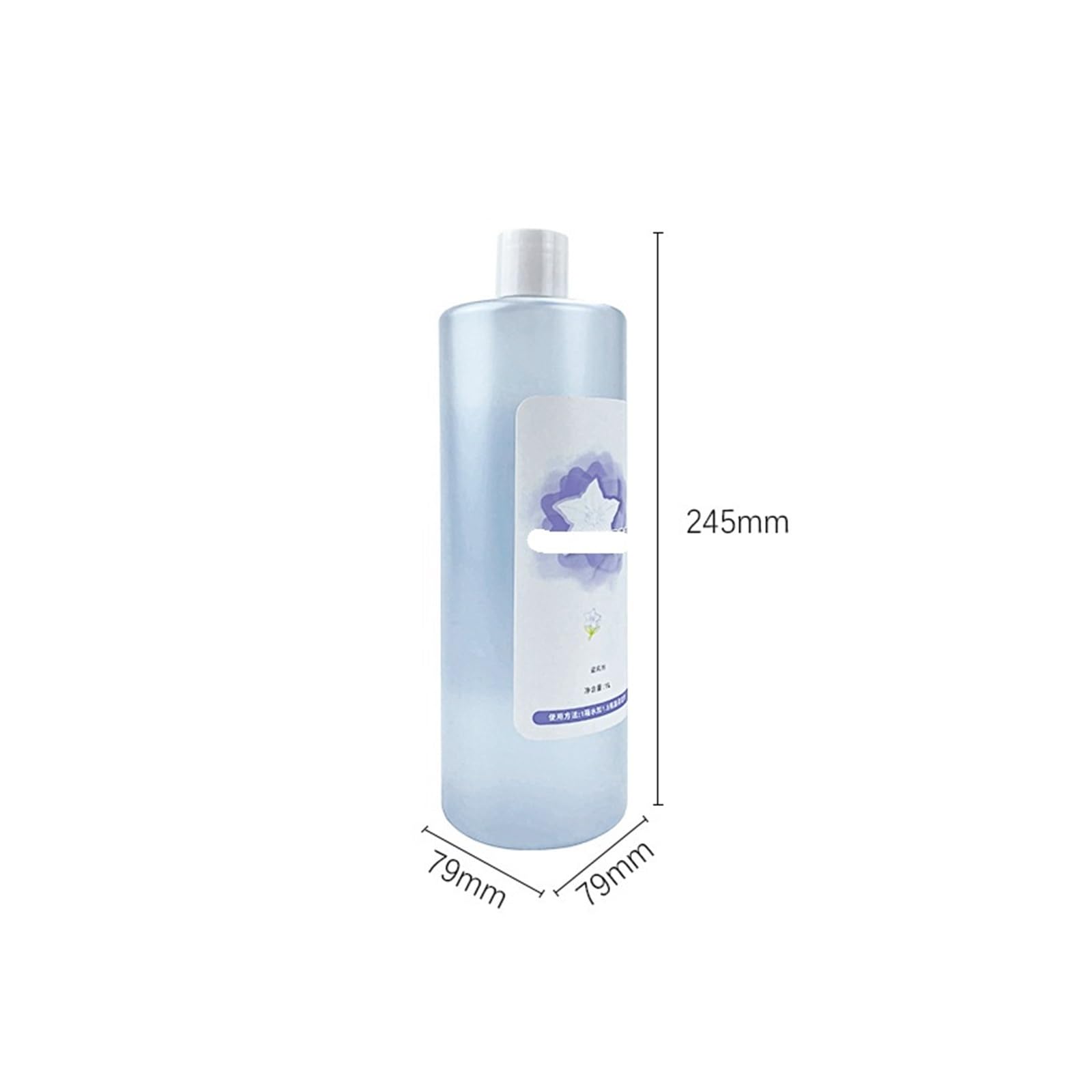 Staubsauger-Reinigungslösung 1 l, kompatibel for ECOVACS, T20 N9 + T10 / T10 TURBO/X1 / TURBO Bodenreinigungslösungsflüssigkeit