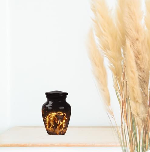 Image of Bear Urn - Small Urns for Human Ashes - Cremation Urns for Human Ashes Adult Female - Ashes Urn Adult - Urn for Dad - Decorative Urns (3 inch Pack of 1)