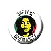 Original Bob Marley One Love Button Badge Pin Badge