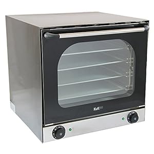 Electric Convection Oven Countertop Commercial Table-Top Baking Oven Fan-Assisted Double-Layer Glass Temperature Control…