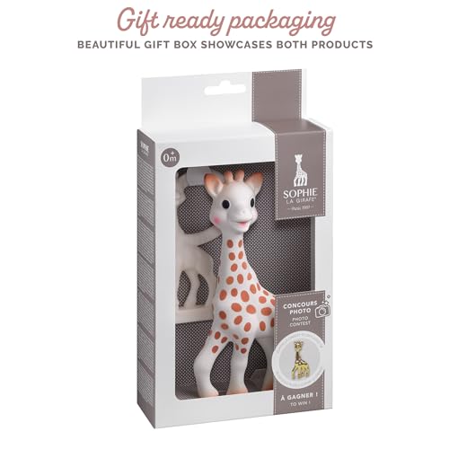 Sophie la Girafe – Sophie la Girafe Award-Geschenkset – Beißring – Aktivitätsset für Kinder – Frühes Lernspielzeug für Kinder – ab der Geburt