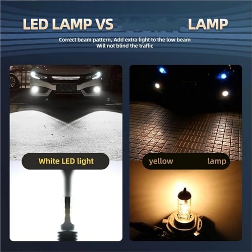 Faros antiniebla Canbus Sin Error H11 para evitar fallos de luz en coche 5