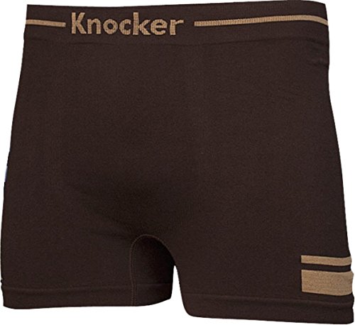 Mens 6pk Seamless Athletic Spandex Compression Sports Workout Boxer Brief Underwear Shorts Half Side Strips One Size2