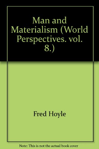 MAN AND MATERIALISM A COMMENTARY ON HUMAN AFFAIRS B000JWEGTU Book Cover