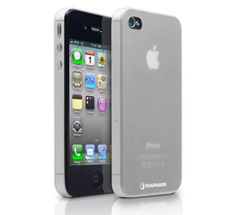 ABMB12 Membrane Case for iPhone 4 & iPhone 4S - 1 Pack - Retail Packaging - Ice