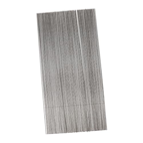 CIYODO 100 piezas Unidades Brochetas de Acero Inoxidable Reutilizables para Barbacoa Resistentes Altas Temperaturas Pinchos Largos para Kebabs y Cocina al Aire