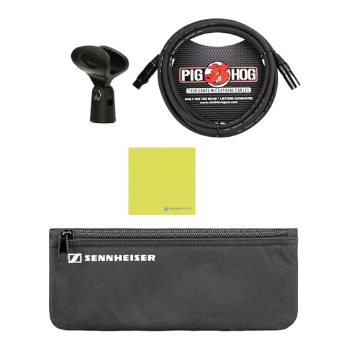 Liquid Audio E865-S PHM10 BUNDLE Sennheiser E 865-S Supercardioid Condenser Handheld Vocal Microphone thumb #4
