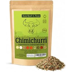 Chimichurri 250g argentinische Gewürzmischung zum Grillen | For meat, vegetables and dips. For marinating and refining. Meerbach & Rose - Quality from Germany
