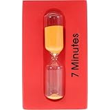 BESPORTBLE 3 Minuten 5 Minuten Sanduhr Timer Bunt für Zähneputzen Spielzeitmesser Küchen Timer Stabil für Haushalt Büro