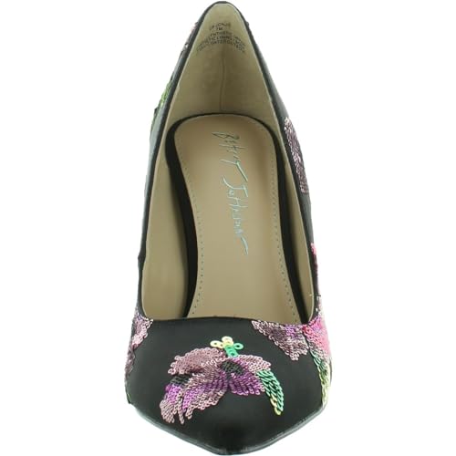 Betsey Johnson Womens Jonas Satin Stilleto Pumps3