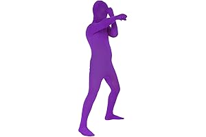 FNAF Purple Guy Costume | Kids Bodysuit Costume For Boys, Full Body...
