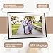 10.1 Inch WiFi Digital Picture Frame, IPS HD Touchscreen, 32GB Storage, Auto-Rotate, Instant Photo & Video Sharing via Frameo App, Easy Setup, Portrait & Landscape Display