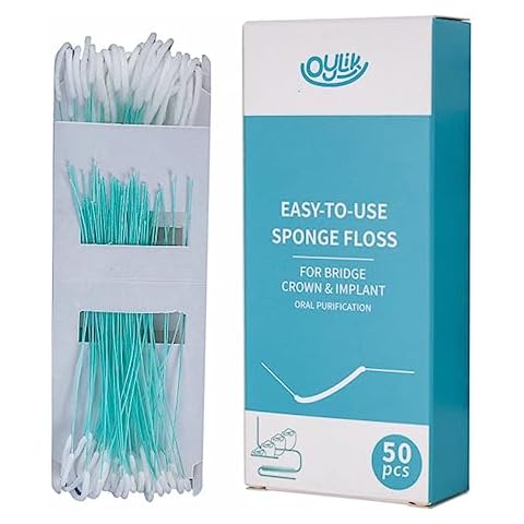 Oylik Clean+ Dental Floss | 50pcs Pack | Gentle Care Cover