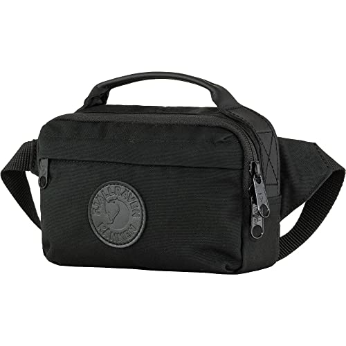Fjällräven Unisex Kånken No. 2 Black Hüfttasche, Black, One Size