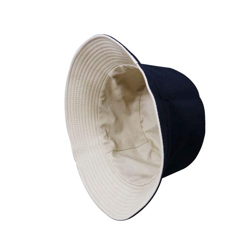 Jiahanle Sombrero Pescador, Aire Libre Sombrero 56-58cm Tela de algodón y Poliéster Unisex ala Ancha Borde Redondo para Excursionismo Cámping De Viaje Pescar