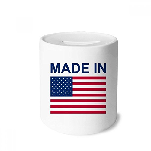 Tirelire en céramique USA Country Love pour enfants et adultes