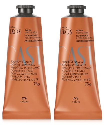 Combo 2 Polpa Ekos Castanha para mãos 75 g