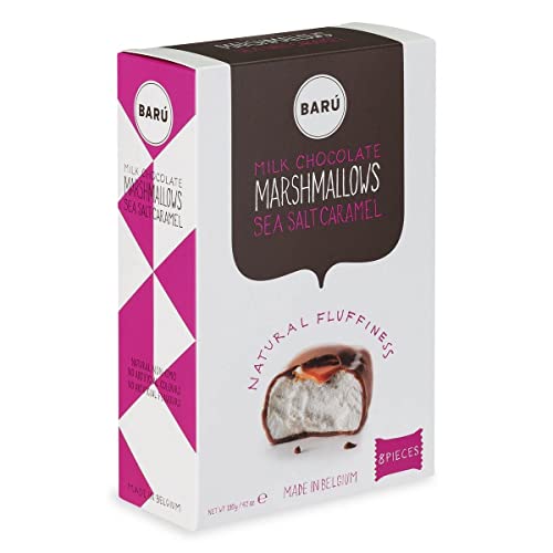 BARU Marshmallows in dunkler Schokolade mit Karamell 120 g Cover