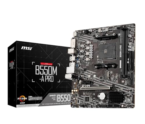 Amazon | MSI B550M-A PRO Micro-ATXマザーボード MB6990 | MSI