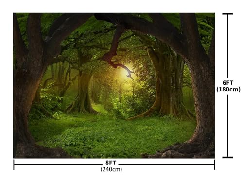 MEHOFOND Fondo Fotográfico Jungla 8x6 ft miniatura 4