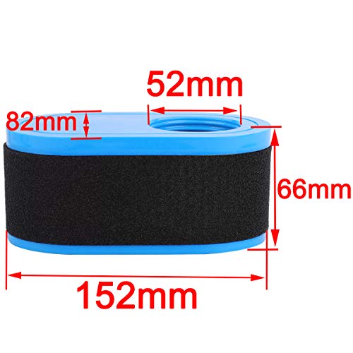 Hipa (Pack Of 2) 951-12260 Air Filter For Mtd Huskee Lt3800 Lt4200 Craftsman Lt1500 Lt3800 R1000 Rer1000 T1000 T1200 Lawn Mower #TOP2