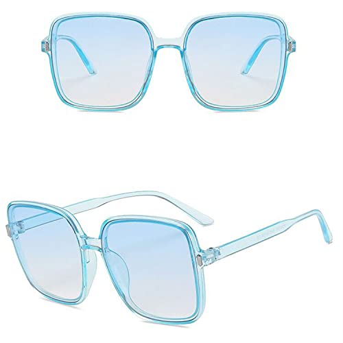 HMRGLMIE-Fashion Designer Sunglasses Woman Retro Vintage Gradient Sun Glasses Female Clear Lens Black White Oculos De Sol