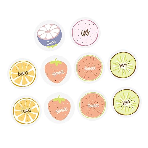 CALLARON 10piezas Gorro De Ducha De Frutas Estampado De Frutas Para Adultos Mangostán Pitaya Sandías Naranjas y