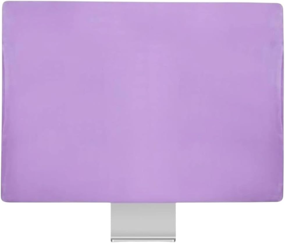 Monitor Dust Cover For 24inch 2023/2024 Desktop Computer Spandex Fabric Monitor Dust Cover Case Protective Screen Sleeve