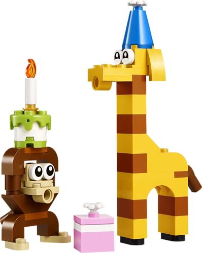 Image of LEGO 30689 Birthday Party Animals V29