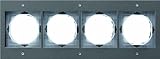 Schalterprogramm Gira 021467 Abdeckrahmen 4-Fach Gira TX_44 (WG UP), anthrazit