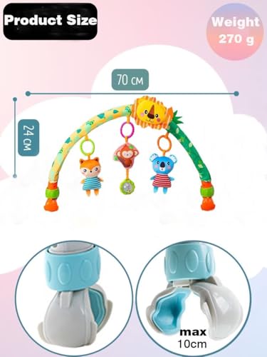 Image of Pau1Hami1ton Baby Stroller Arch Toys, Car Seat Toys,Baby Gifts.S-19(Lion)