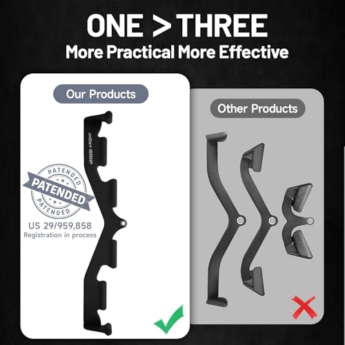 MOST GRIP LAT Pull Down Bar with 6 Ergonomic Handles, Neutral Grip LAT Pulldown Attachments for Whole Back Training, Wide Grip LAT Pulldown Bars for Home Gym Cable