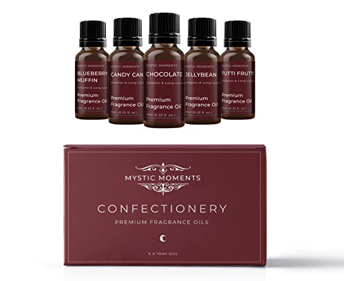 Mystic Moments | Fragrant Oil Starter Pack - Confectionery Oils - 5 x 10ml