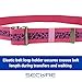 Secure Gait Belt for Seniors 60”, Pink Leopard - Quick Release Metal Buckle - Transfer Walking Gate Lift Assist Elderly PT Physical Therapy